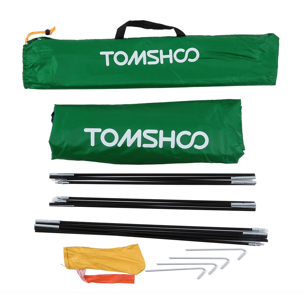 Cheap Goat Tents TOMSHOO 2 Persons Outdoor Beach Tent Shelter Sports Camping Tent UV Protecting Summer Tent for Fishing Picnic Beach Park Tents 